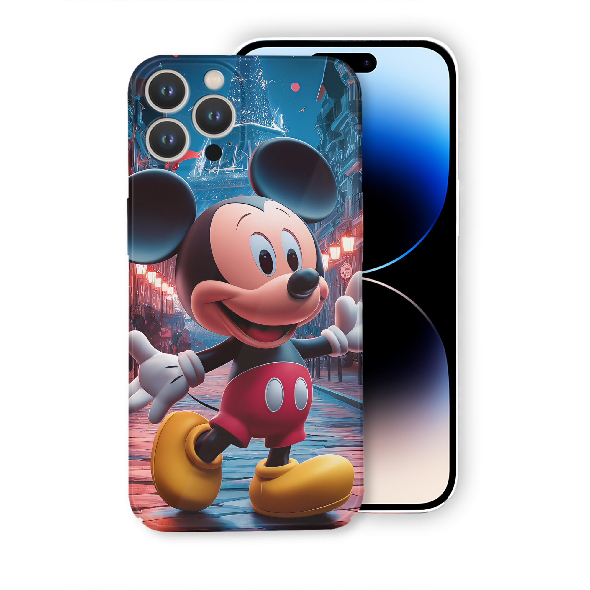 （画像用） ミッキーマウス Mickey Mouse 【iPhone 14シリーズ対応】ハードケース